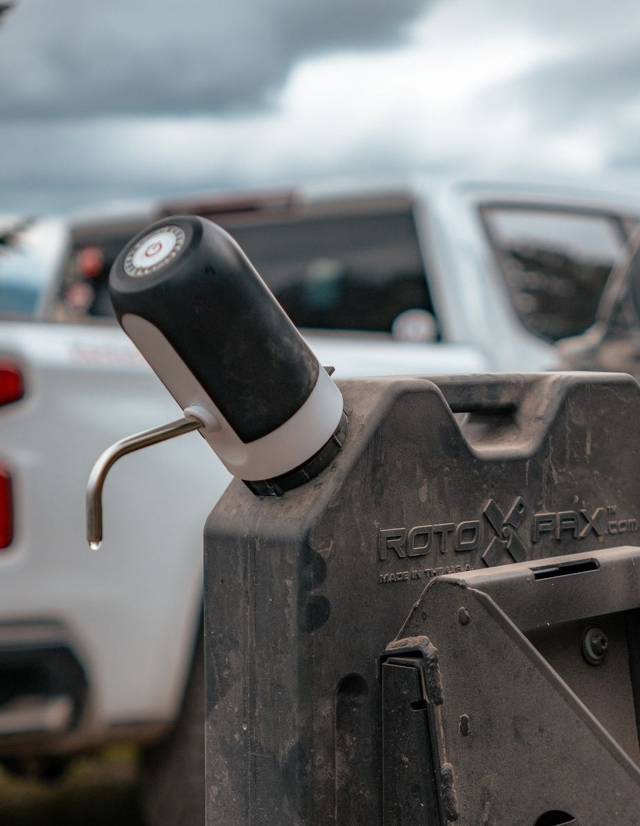 Overland Water Container Water Pump Faucet Kit for Rotopax Containers