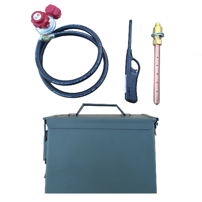 Complete Overland DIY Ammo Can Fire Pit Kit - Portable & Easy