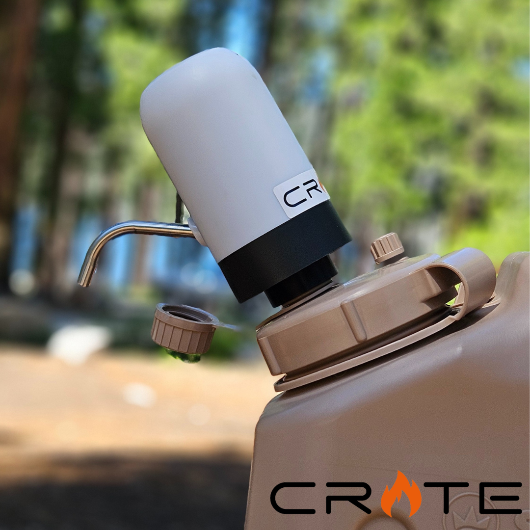 Overland Water Container Water Pump Faucet Kit for LCI 5-Gallon (US GOV)