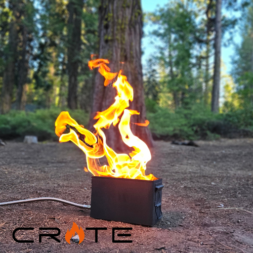 Complete Overland Ammo Can Fire Pit | Portable Propane Kit – FireCrateUSA