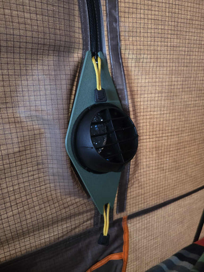 Enhanced Diesel Heater Passthrough Port Adapter for Roof Top Tents